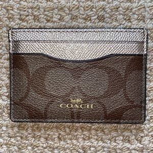Coach card case